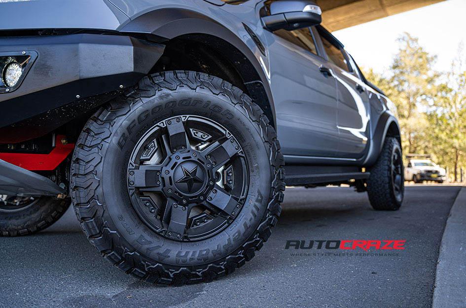 FORD RANGER ROCKSTAR XD 2 MATTE BLACK
